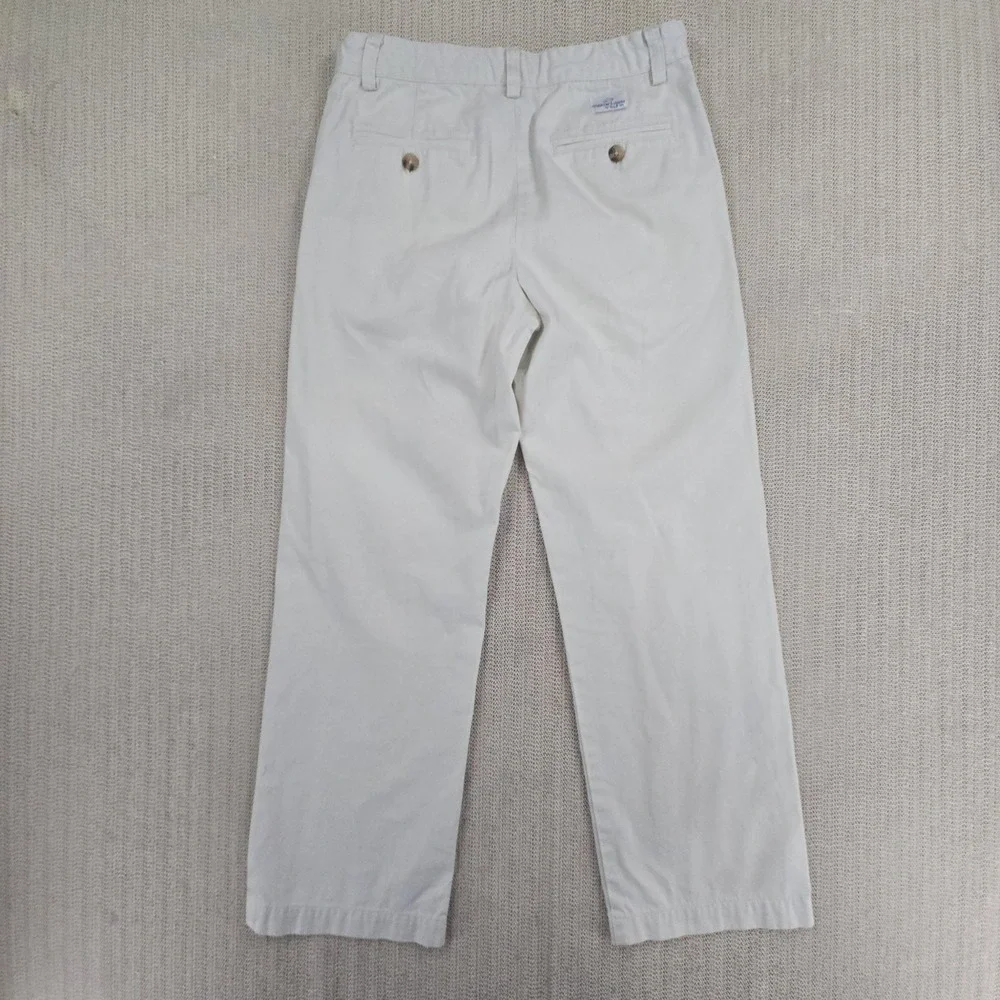 Vineyard Vines Pants Boys 16 Beige Chino Adjustable‎ Waist Cotton Twill Casual